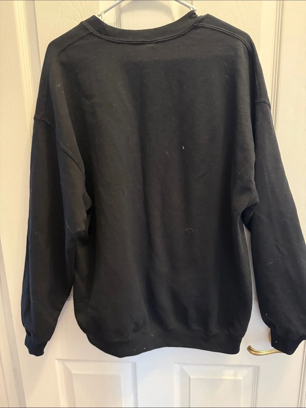 Full Tilt Black Crewneck Sweatshirt with White Skate Skeletons